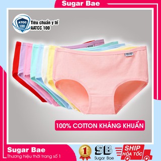 Quần Lót Nữ Cotton Trơn Cao Cấp Kháng Khuẩn QL08