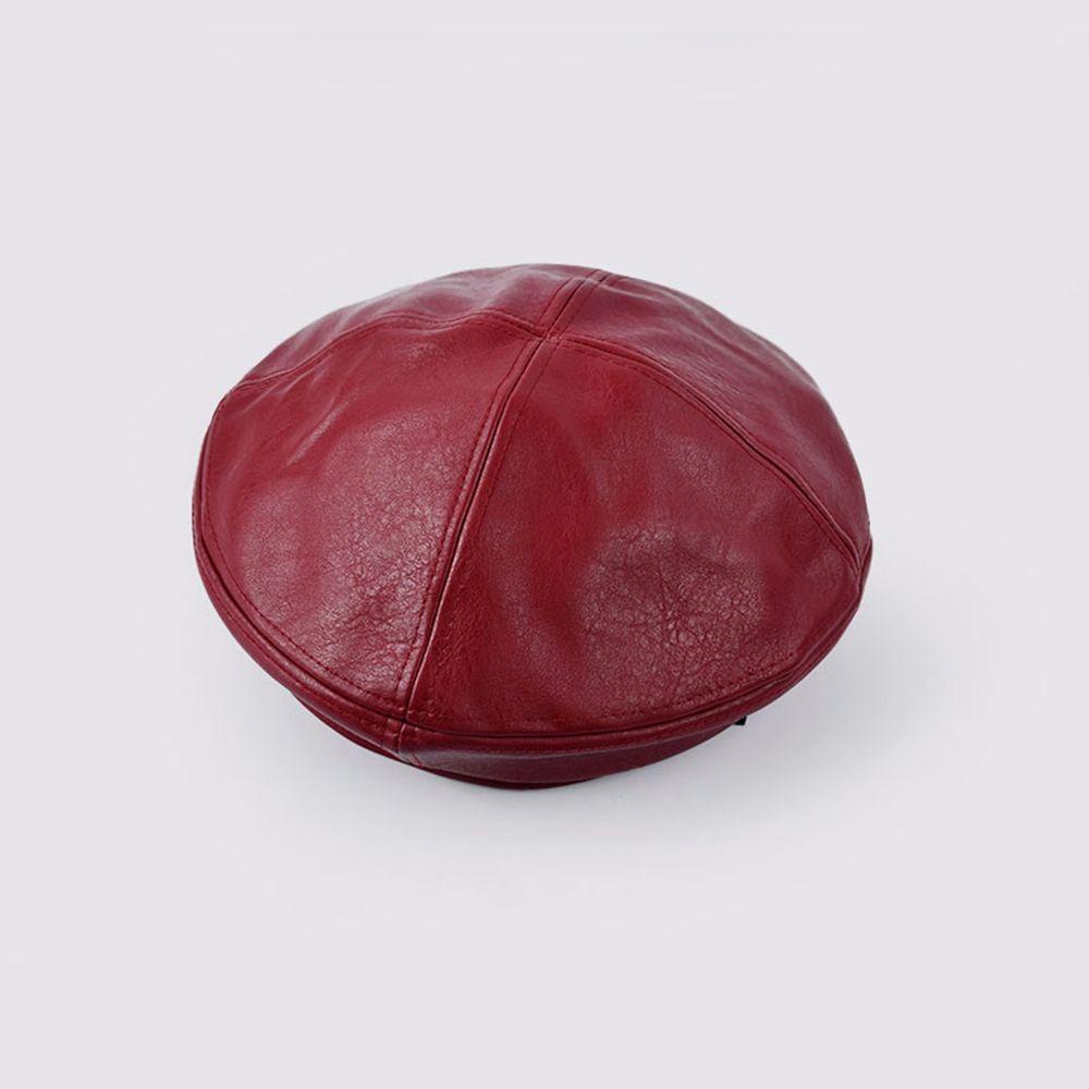 Mũ Beret Da PU Thời Trang Cá Tính Cho Nữ