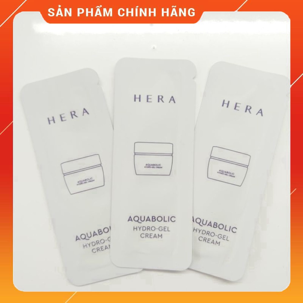 Kem Hera cấp nước dưỡng trắng căng bóng da đặc biệt - Hera Aquabolic Hydro-gel Cream 1ml | BigBuy360 - bigbuy360.vn