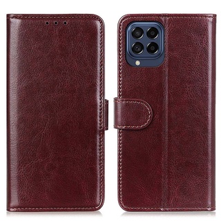 Ốp Lưng Da Có Ngăn Đựng Thẻ Cho Samsung Galaxy M53 M33 M23 F23 5G
