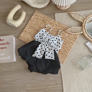 set bộ 2 dây chấm bi cho bé