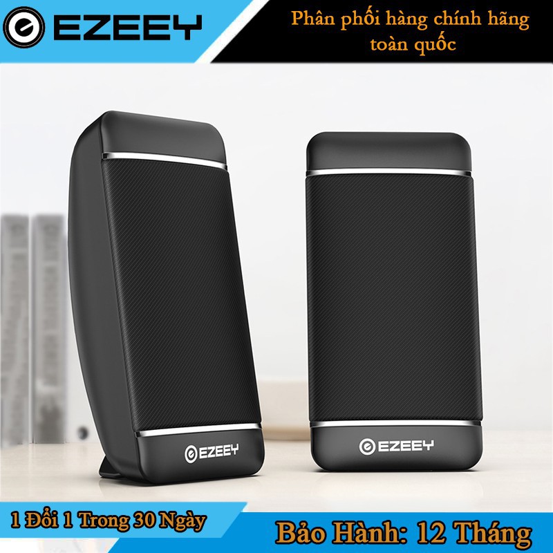 Loa vi tính 2.0 Ezeey S4 Âm thanh hay sử dụng cổng USB nguồn 5V