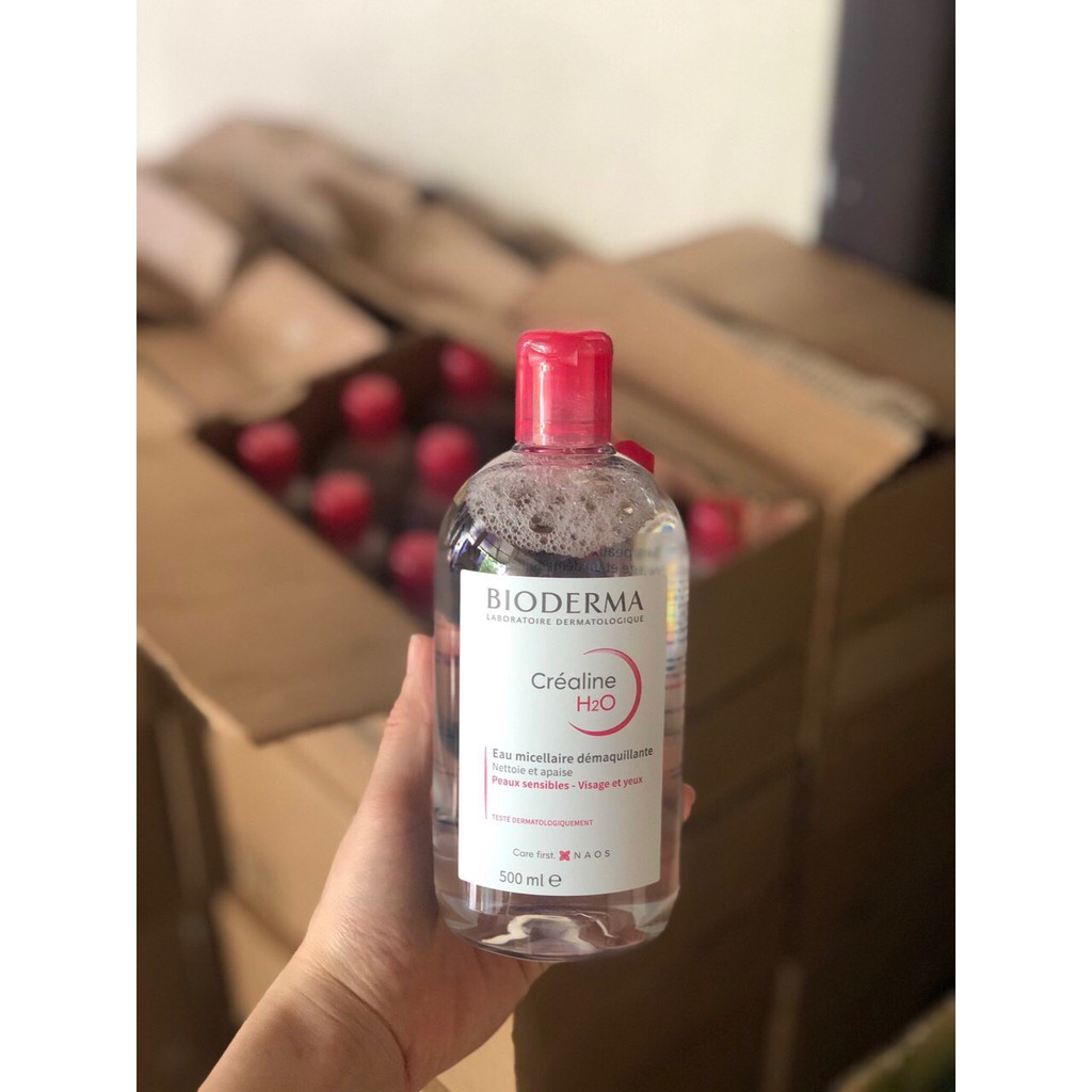 Tẩy trang dạng nước Bioderma cho da dầu mụn, nhạy cảm 100ml - 500ml | BigBuy360 - bigbuy360.vn
