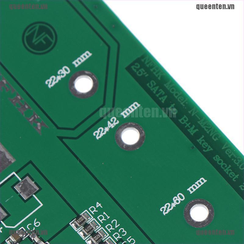 Thẻ chuyển đổi B key M.2 ngff ( m2 ) ssd sang .5&quot; sata ssd sang sata3 tiện dụng