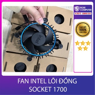 Fan Intel Stock lõi đồng kèm keo tản nhiệt, hàng chính hãng, giá tốt