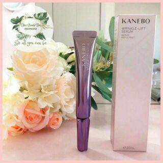 Tinh chất xóa nếp nhăn, quầng thâm vùng mắt Kanebo Wrinkle Lift Serum 30ml hiệu quả sau 4 tuần