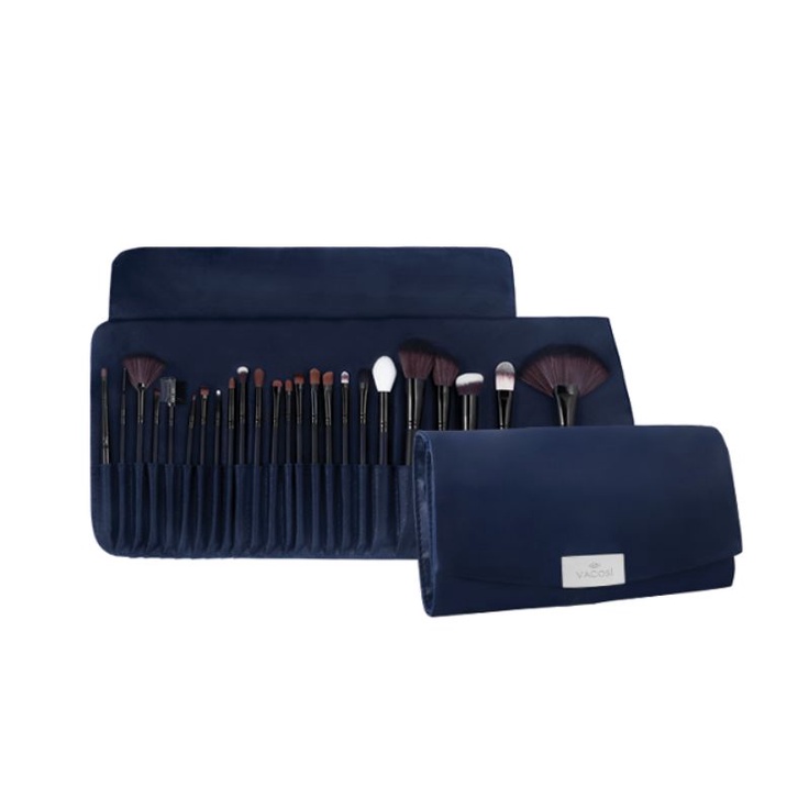 bộ cọ 24 món của vacosi dành cho các tín đồ trang điểm .chất cọ siêu min