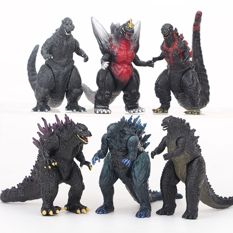 Set 6 Mô Hình Đồ Chơi Quái Vật Godzilla