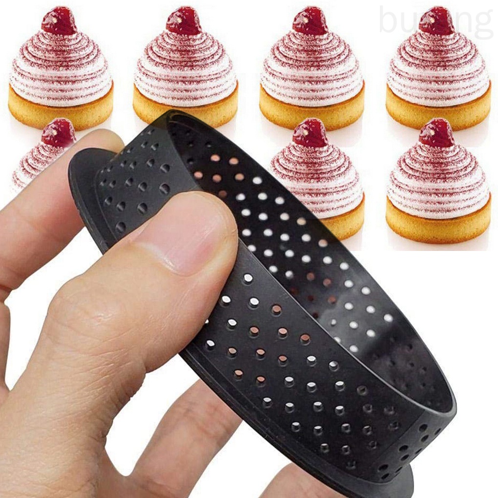 Khuôn làm bánh tart hình tròn thiết kế nhỏ gọn tiện dụng
