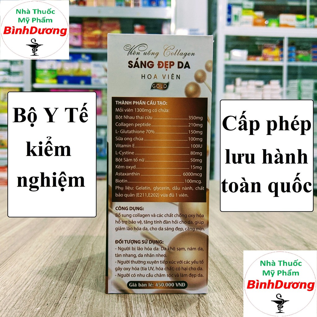 Viên uống Collagen Sáng Đẹp Da - chiết xuất Sâm Tố Nữ, bổ sung Nội Tiết Tố Nữ  [CHÍNH HÃNG] - FreeShip