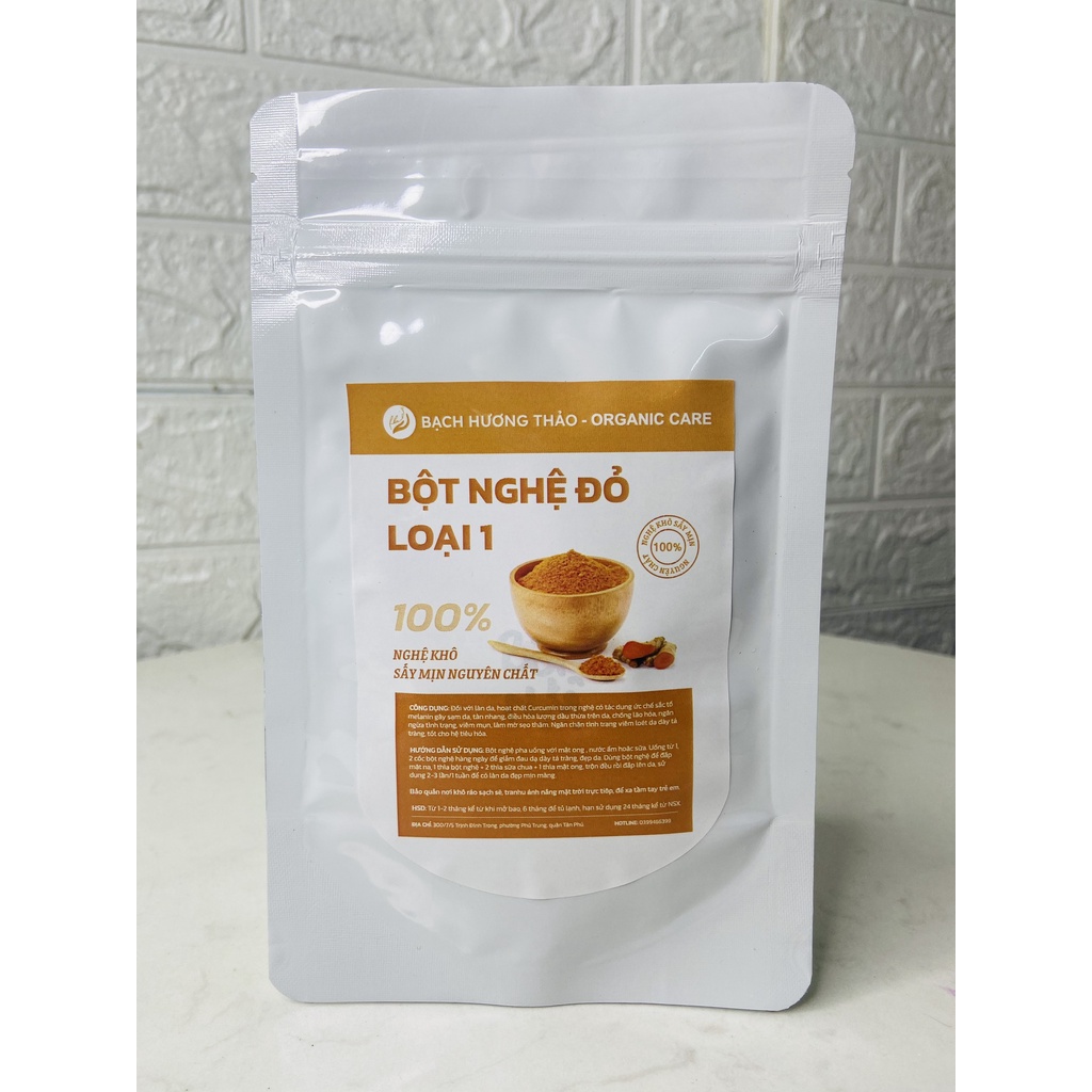 Bột nghệ đỏ Loại 1 , Bột nghệ đỏ Sấy mịn 100 % nguyên chất dùng nấu ăn làm đẹp