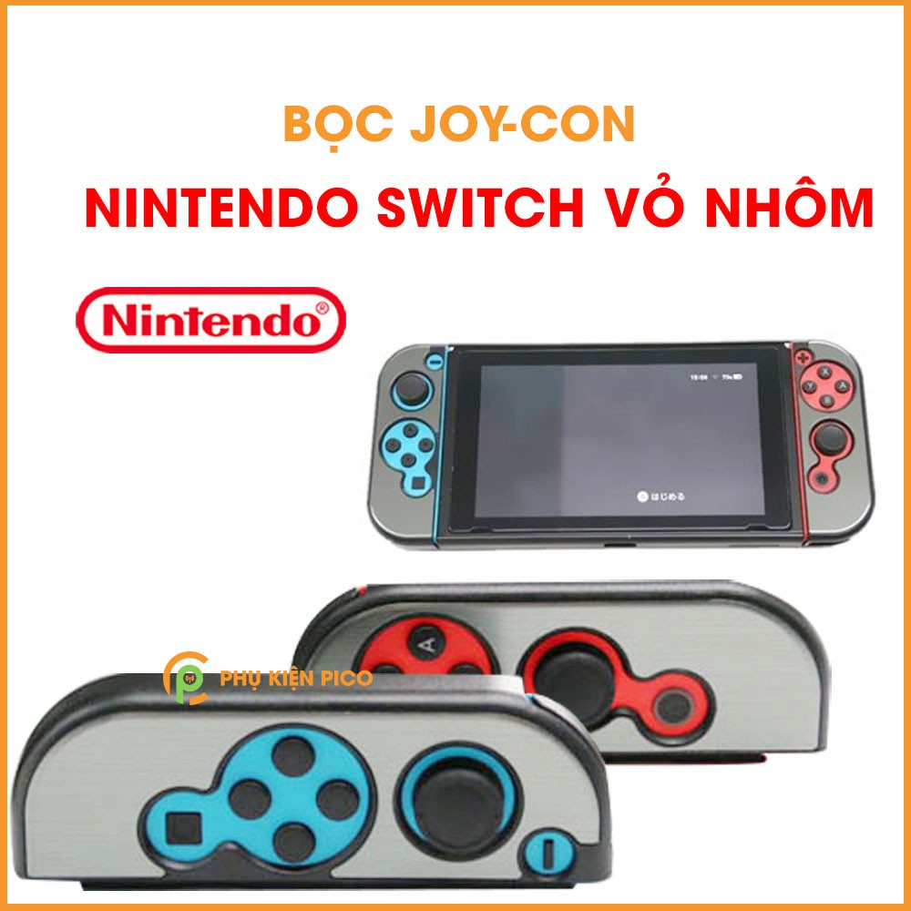 Vỏ bọc Joy-con Nintendo Switch vỏ nhôm chống sốc nhiều màu