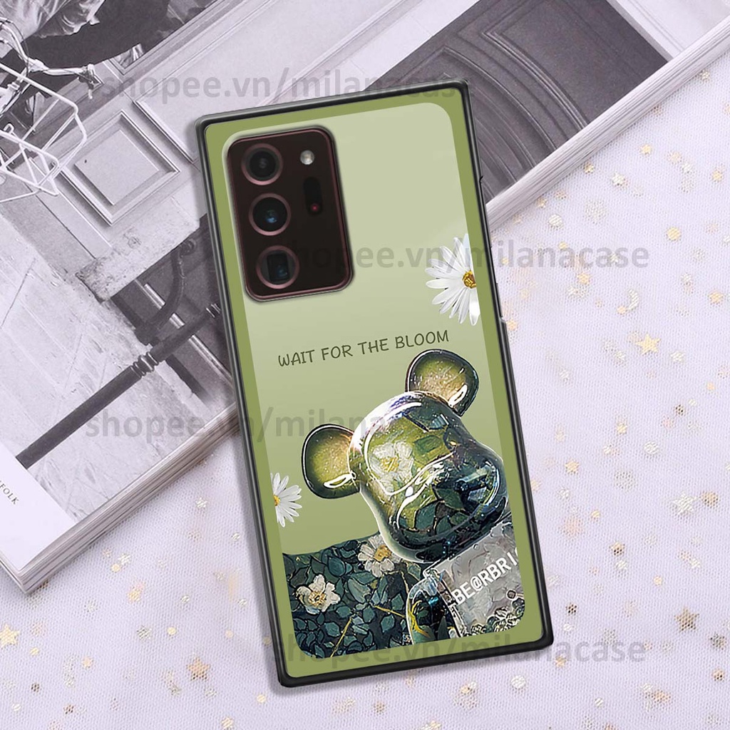 Ốp Samsung Note 20 Ultra gấu be@rBrick gấu Teddy Kaws siêu đẹp, phong cách, cá tính