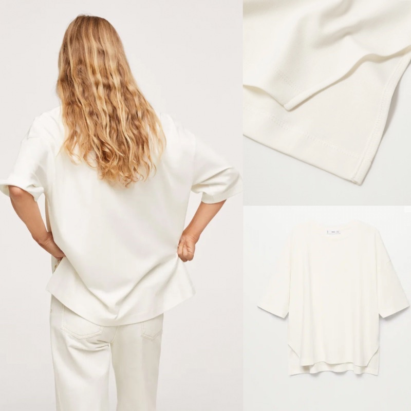 Áo phông trắng trơn