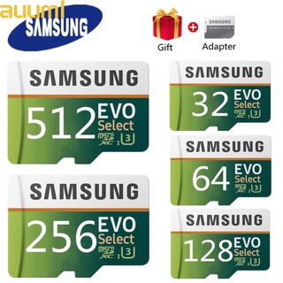 Thẻ nhớ samsung evo 16gb/32gb/64gb/128gb/256gb/512gb/1024gb tf bộ nhớ lưu trữ thẻ 100 mb/giây micro sd auum1