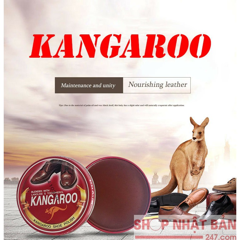 Xi đánh giày Kangaroo Hàn Quốc - Nhâp khẩu chính hãng