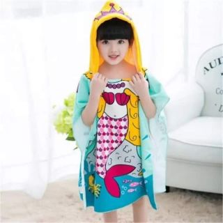 Áo choàng đi biển cho bé