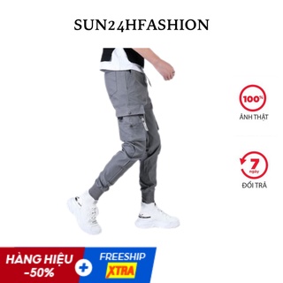 Quần jogger kaki nam nữ unisex có túi hộp, dễ phối đồ mặc được quanh năm phù hợp đi học, đi làm và đi chơi