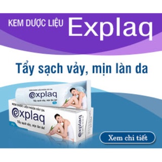 Kem Explaq - Trị vảy nến và các bênh vảy khác