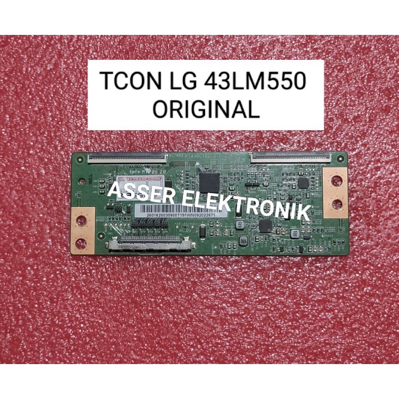 Tcon LG 43LM550BPTA