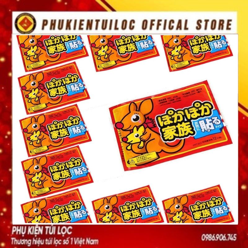 Miếng Dán Giữ Nhiệt Lựa Chọn Cơ Thể/Bàn Chân - Dán Nóng Sưởi Ấm Ngày Đèn Đỏ, Đau Bụng Kinh- Phukientuiloc.com