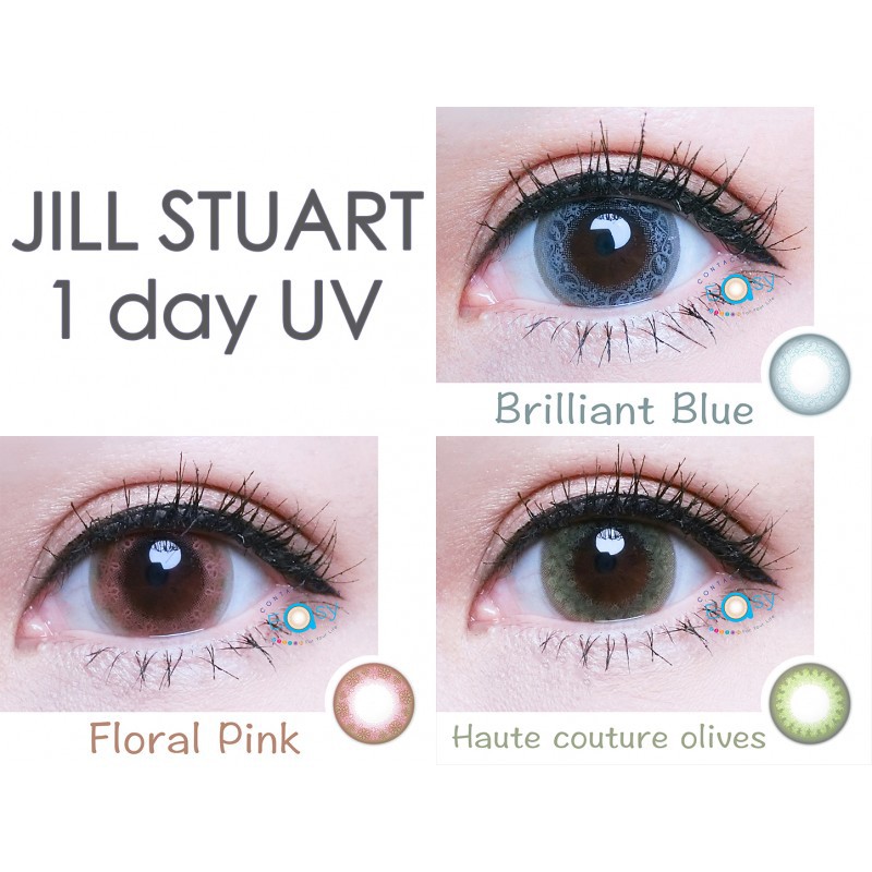 Kính áp tròng 1 ngày có màu Jillstuart-Seed Lens Nhật Bản 3 màu thời trang