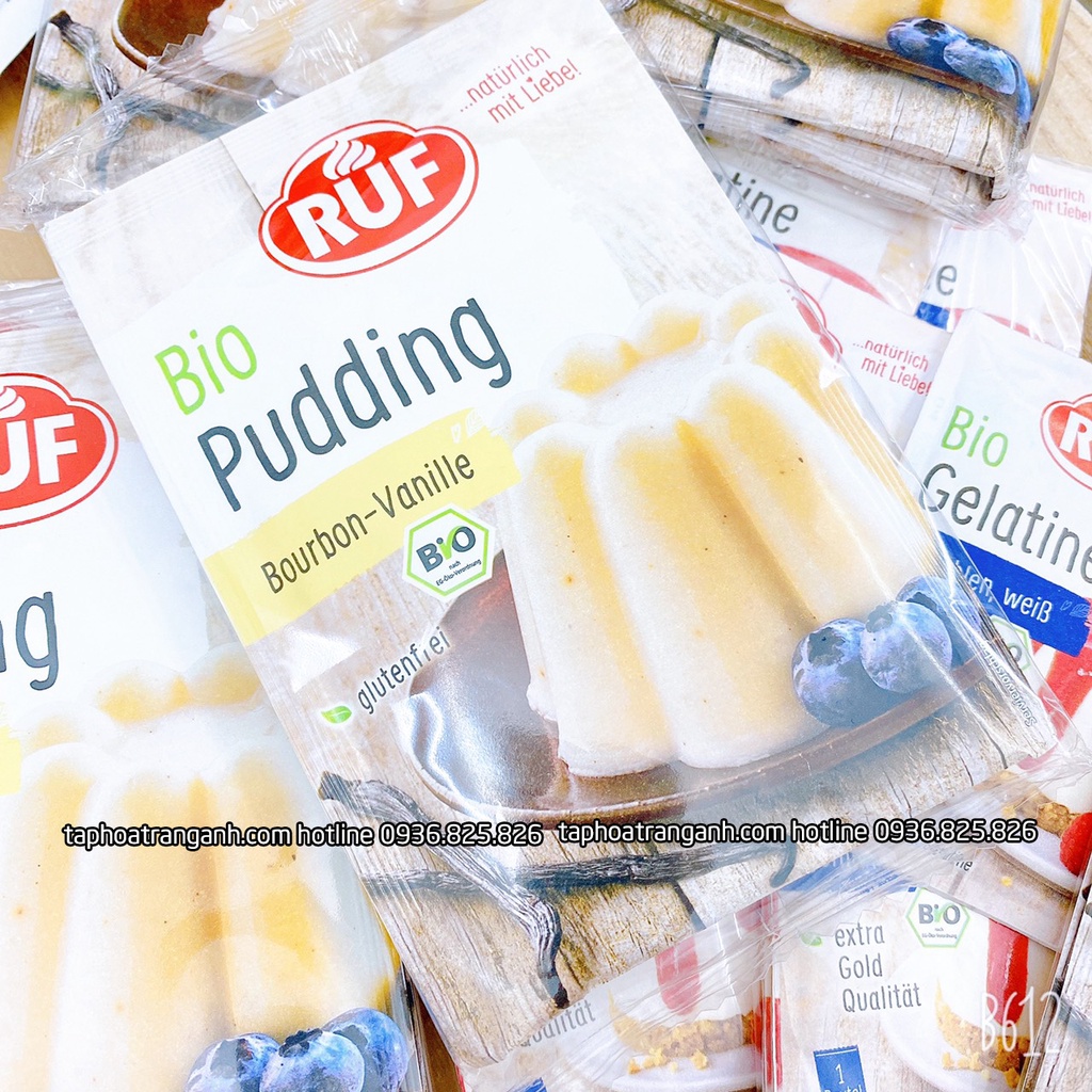 Bột Bio Pudding RUF Đức