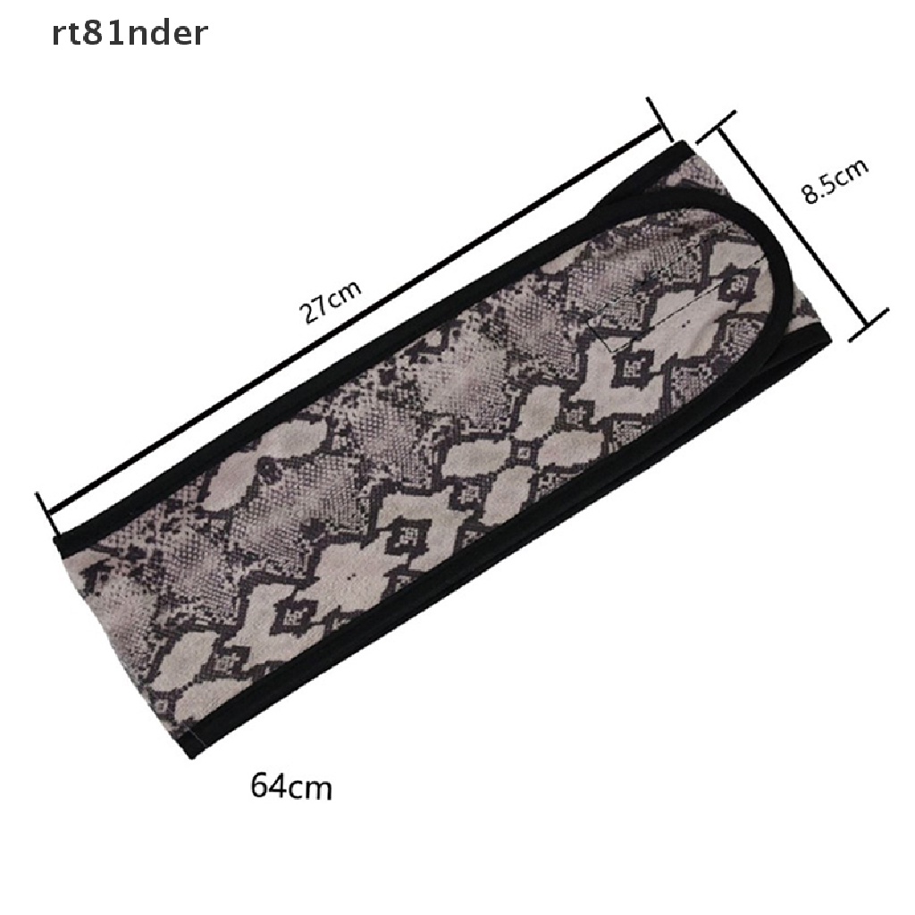 Rt Băng Đô Thể Thao Bằng Sợi Siêu Mịn Co Giãn Có Thể Điều Chỉnh Dùng Khi Tắm / Yoga