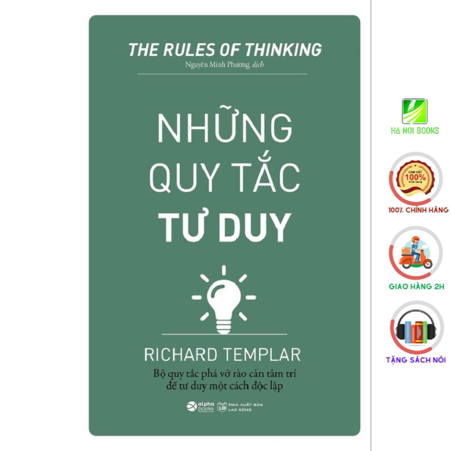 Sách - Những Quy Tắc Tư Duy [AlphaBooks]
