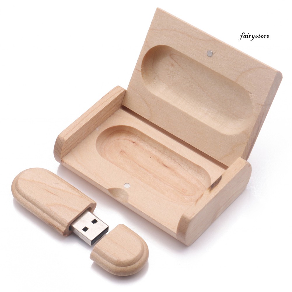 Fs Usb 4gb 8gb 16gb 32gb 64gb Vỏ Gỗ