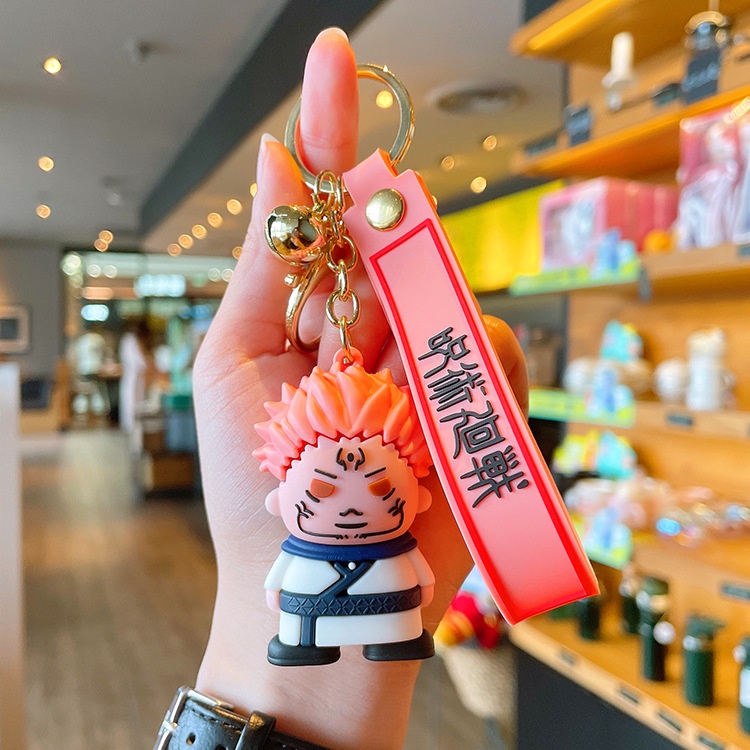 Móc Chìa Khóa Bằng Pvc Hình Nhân Vật Anime Jujutsu Kaisen
