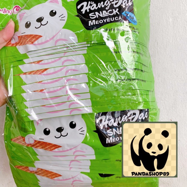 [ Xả Tồn ] snack mèo yêu cá Hằng Đại ( bịch 30 gói)