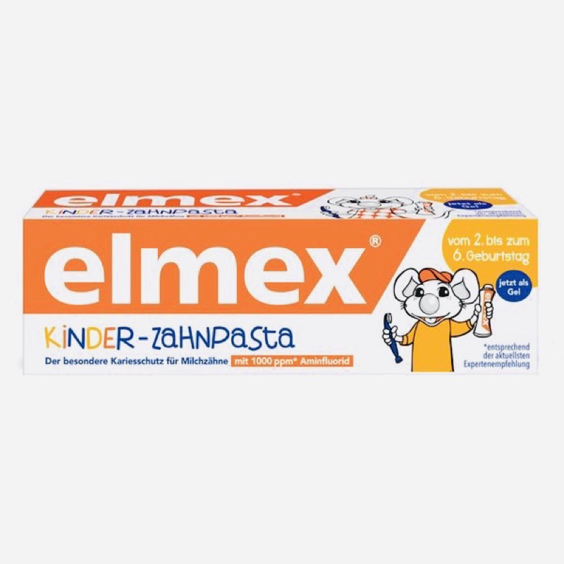 KEM ĐÁNH RĂNG ELMEX CỦA ĐỨC CHO BÉ 2-6 TUỔI