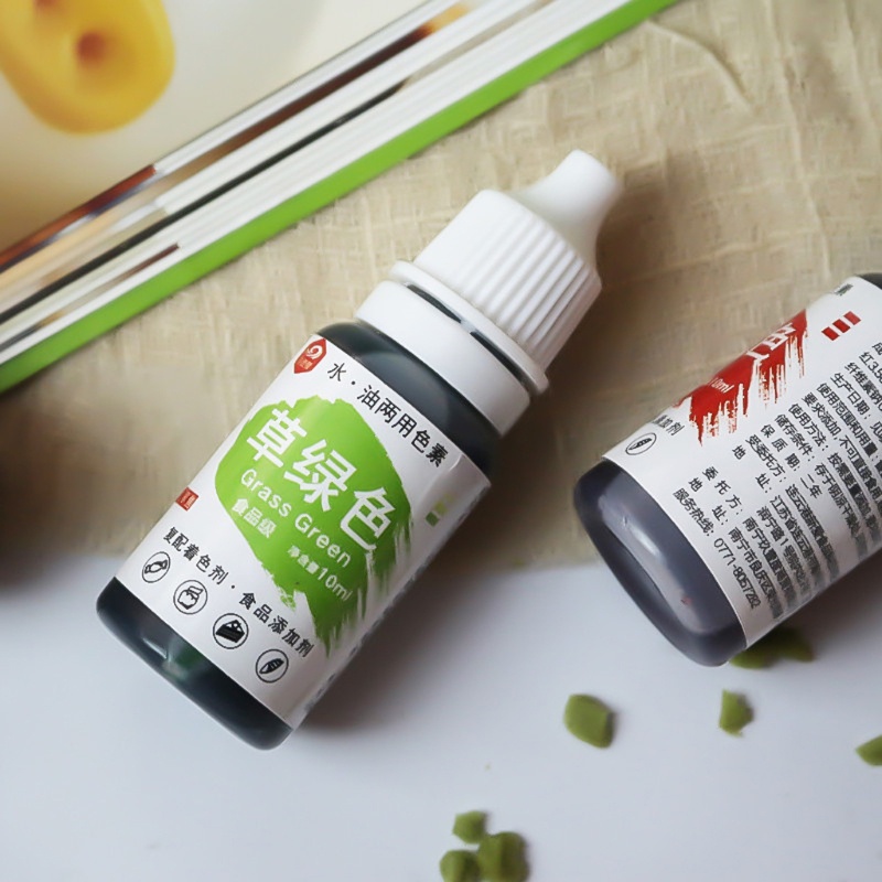 Bộ màu thực phẩm dạng lỏng tự nhiên 10ml để làm bánh ngọt bánh quy bánh nướng trang trí bánh thủ công