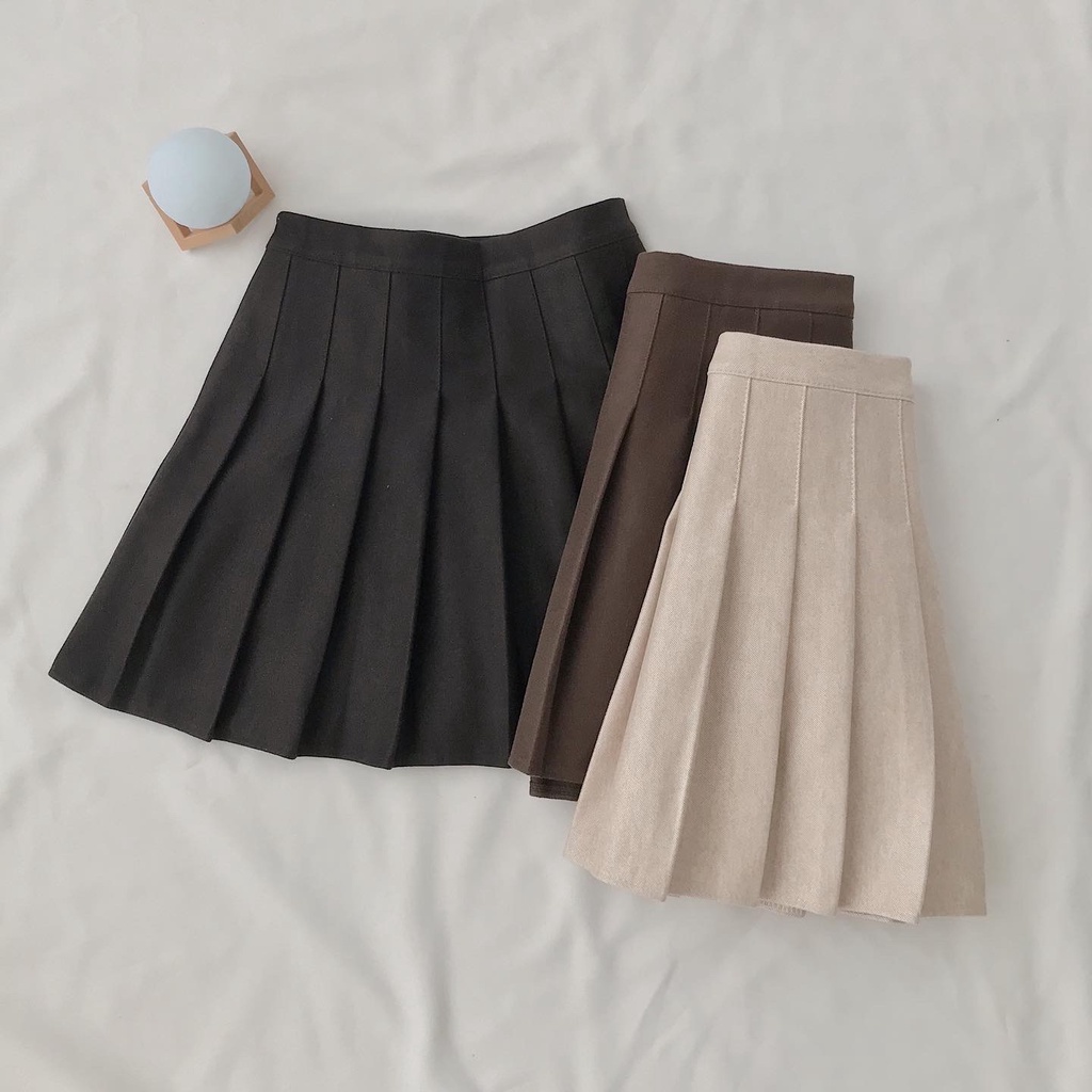 Chân Váy Xếp Ly Ngắn JEM CLOSET Có Quần Trong Dáng Xòe Phong Cách Hàn Quốc CAPNY 3397