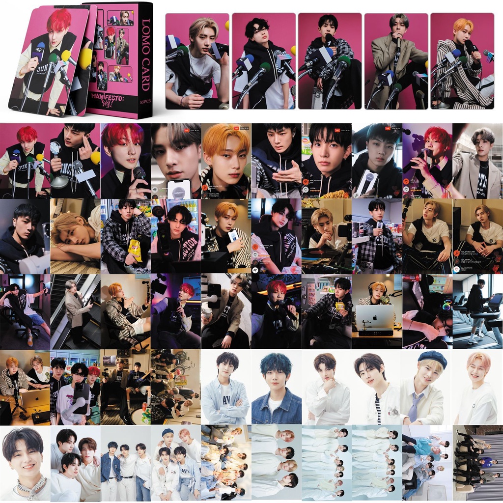 55 Cái/bộ ENHYPEN Kpop Lomo Thẻ Ảnh Album Photocard Ảnh Chất Lượng Cao Album CardsPhoto Người Hâm Mộ Tặng