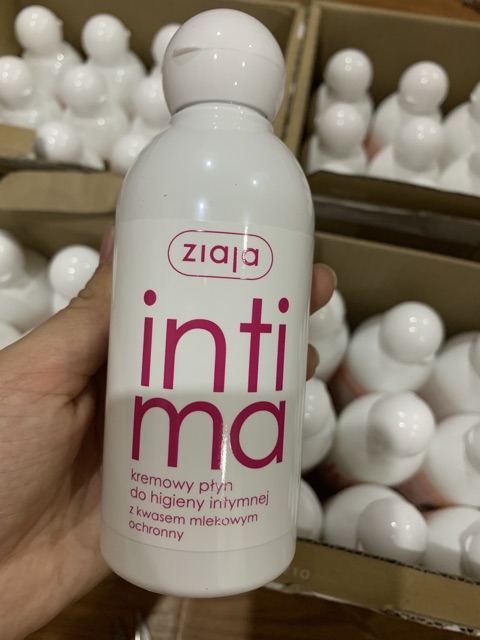 Dung dịch vệ sinh phụ nữ  Intima Ziaja 200ml _ ddvs intima giúp cấp ẩm, hương thơm dịu nhẹ