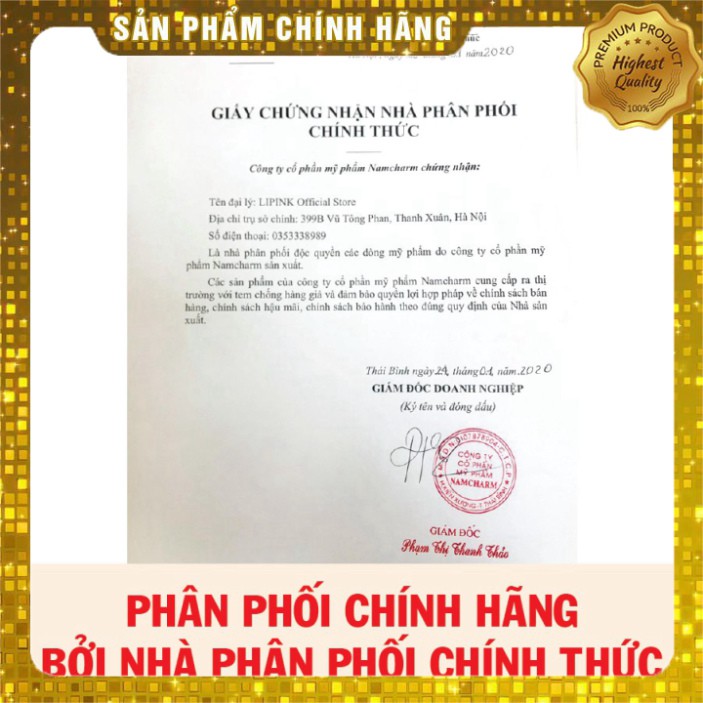 Combo son dưỡng môi LIPINK Trà Xanh - Son dưỡng môi MỀM MỊN - CĂNG HỒNG tự nhiên dưỡng môi căng mịn