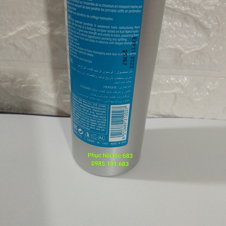 Xả Khô nuôi dưỡng tóc trẻ ngọn BES HERGEN 300ML vàng/xanh | BigBuy360 - bigbuy360.vn