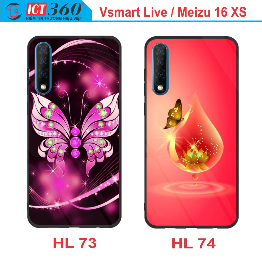 Ốp Lưng Kính VSMART LIVE/ MEIZU 16 XS - In Theo Yêu Cầu - Hình 3D