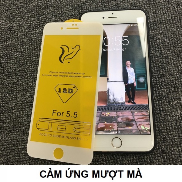 Kính Cường Lực Iphone Full Màn 12D
