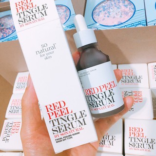 [35ML] Tẩy da chết hoá học So Natural Red Peel Tingle Serum