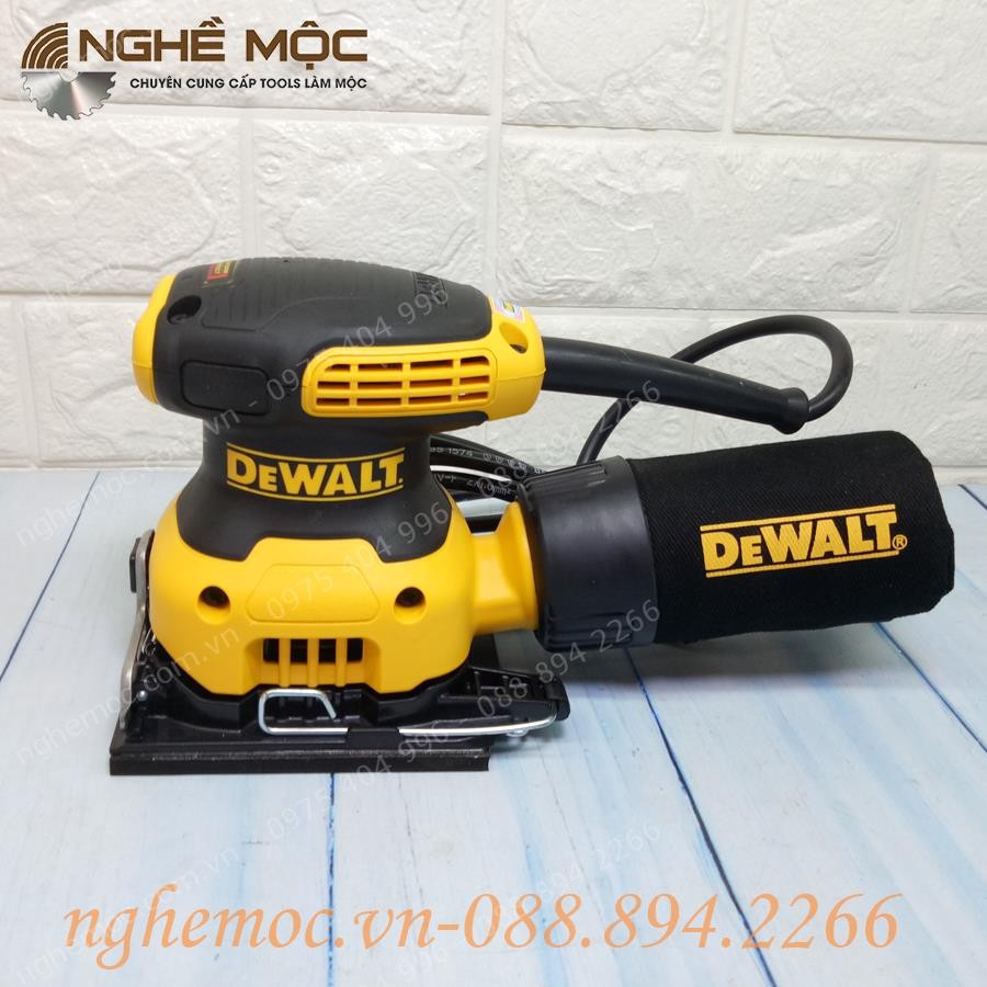 Máy chà nhám vuông Dewalt DWE6411 Nghề Mộc