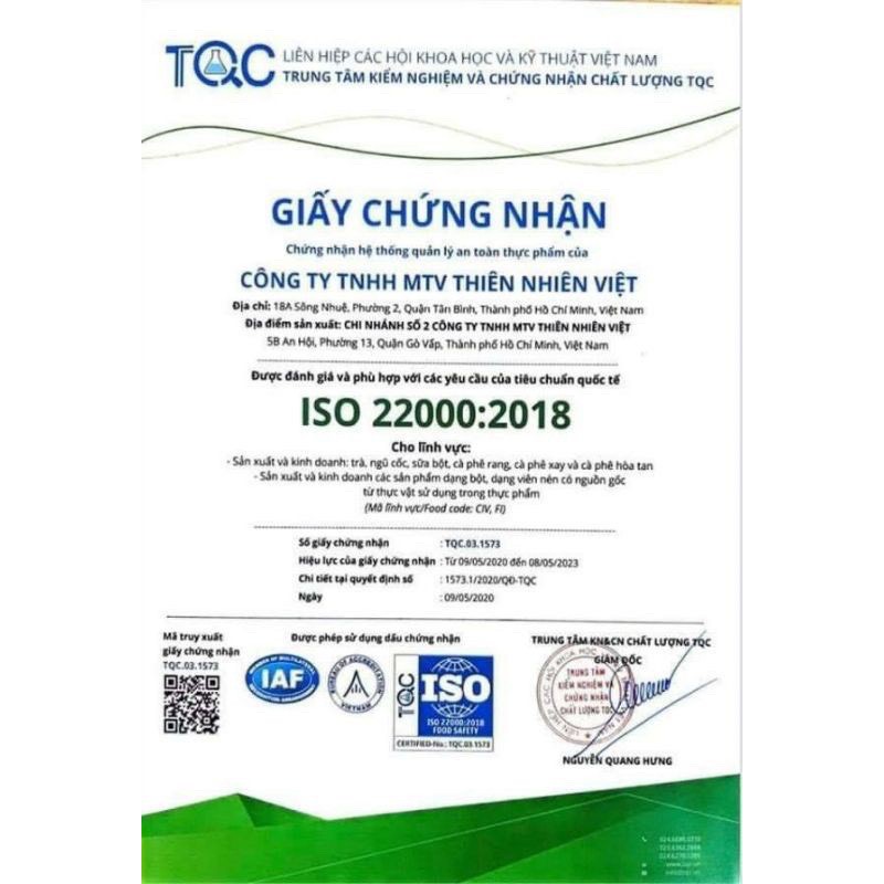 Cà phê sâm Hàn Quốc uống liền 1 hộp 30 gói (mua 2 hộp trở lên tặng kèm phát đồ hoặc thước dây)