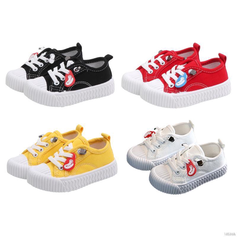 Giày thể thao xinh xắn dành cho bé may từ vải bạt