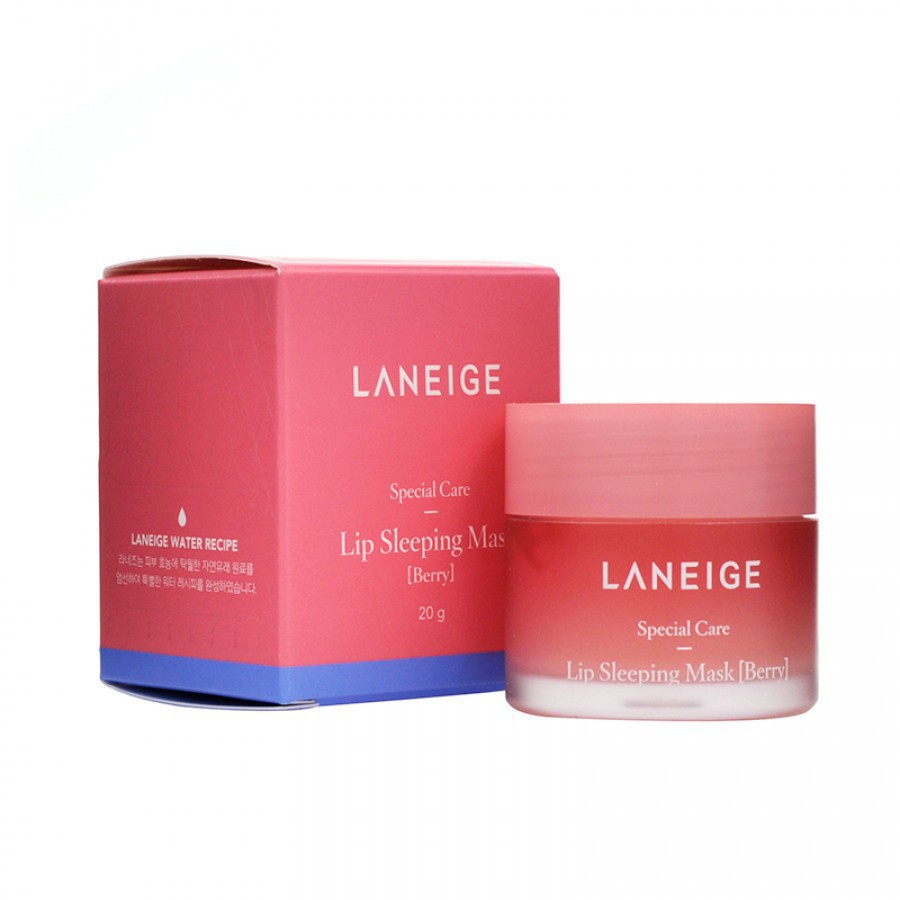 (BIG SALES Fullsize Berry 20g) Mặt nạ ngủ môi Laneige Lip Sleeping Mask (Berry)