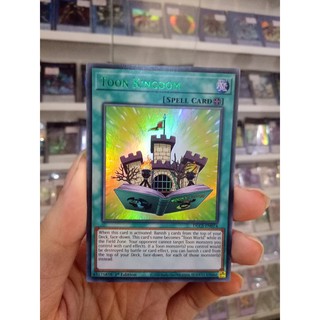Thẻ Bài Lẻ YugiOh! Mã DLCS-EN074 - Toon Kingdom - Ultra Rare (Green) - 1st Edition