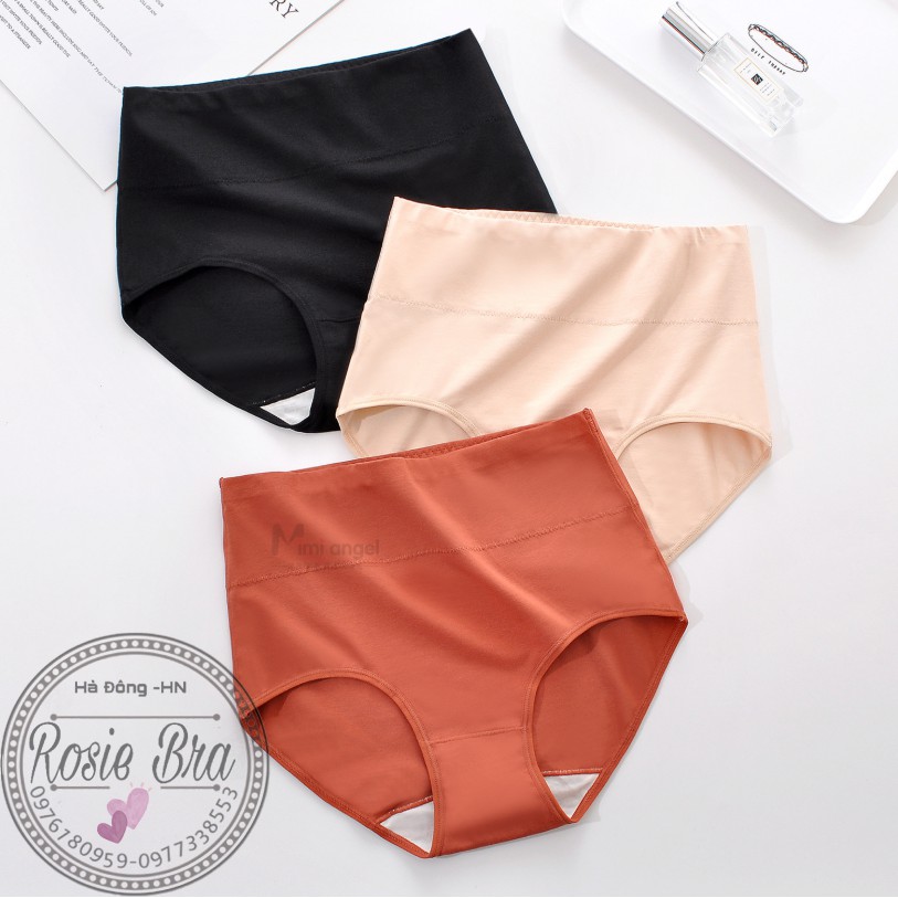 Quần Lót Cotton Cạp Cao Chất Đẹp P111
