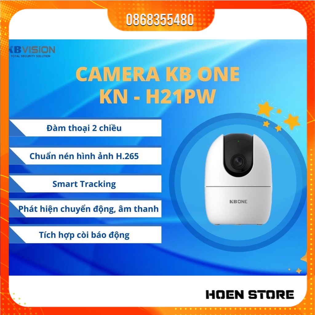 Camera Wifi Kbvision KN-H21PW 2.0MP Full HD