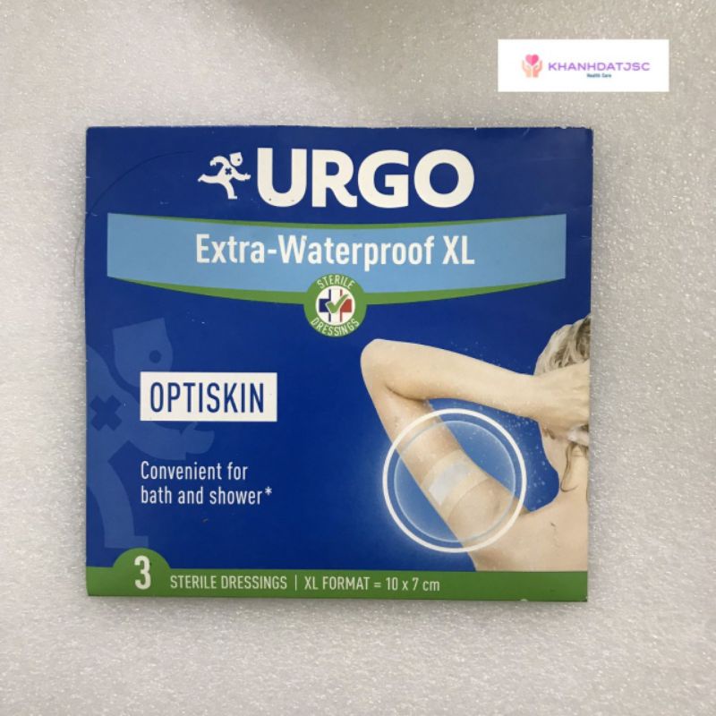 Băng gạc Urgo Optiskin vô trùng không thấm nước nhiều kích thước
